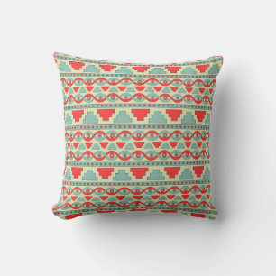 Mesopotamian Stamm: Nahtloses ethnisches Design. Kissen
