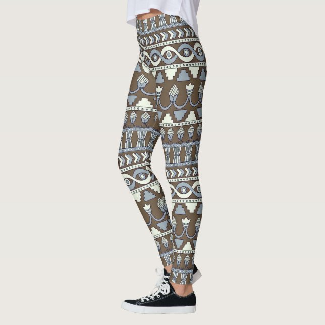 mesopotamische Kunst Leggings (Links)