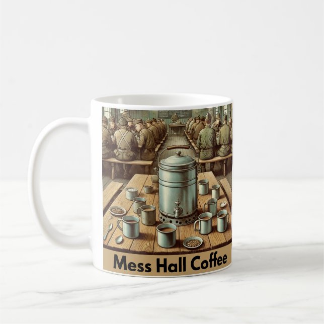 Mess Hall Coffee Tasse (Links)