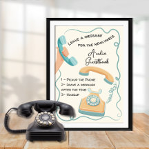 Message audio du livre d'or Doodle signe lunatique