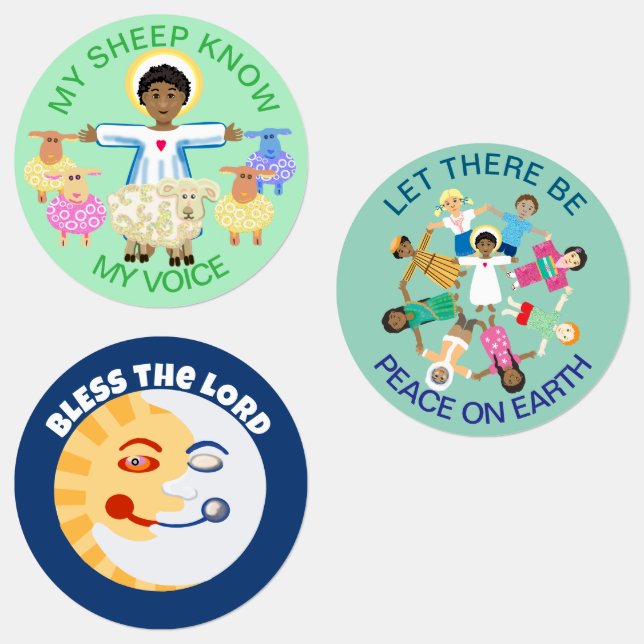 Message chrétien Étiquette (Groupe)