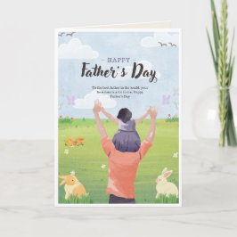 Message d'amour pour carte de papa