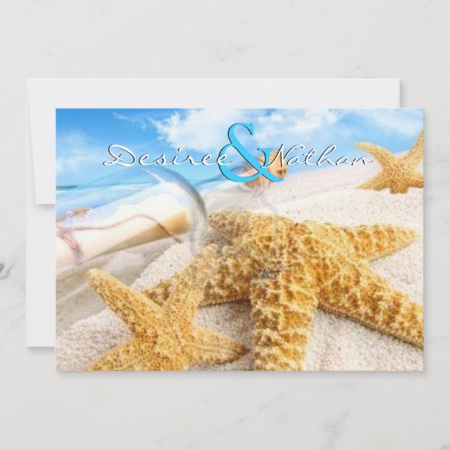 Message dans des invitations d'un mariage de (Devant)