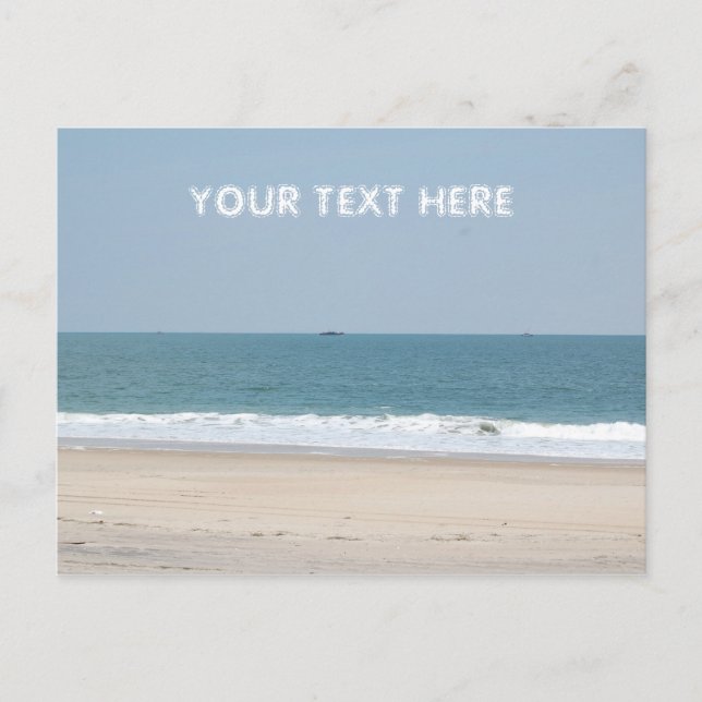 MESSAGE DANS LE CIEL - carte postale (Devant)