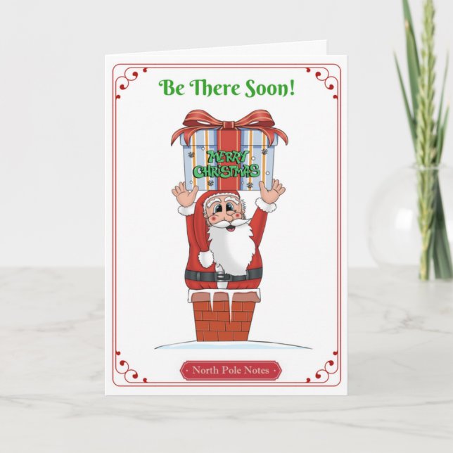 Message et poème de la carte de Noël amusante pour (Devant)