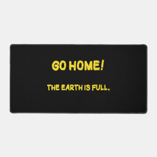 Message Interplanétaire Amusant - La Terre Est Ple