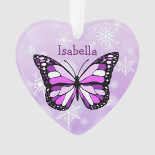 Message personnel de papillon Gardiens de Noël