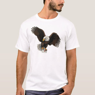Messager Majestic : T-shirt Sticker Aigle
