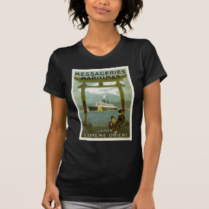 Messageries Maritimes Japon extremer Orient T-Shirt