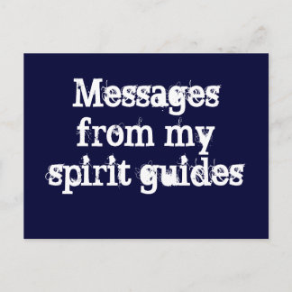 Messages Postcard Postkarte