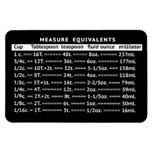 Messäquivalente Schwarzer Kühlschrank Magnet