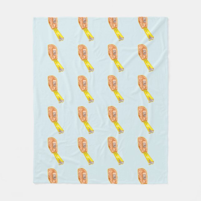 Messband Fleecedecke (Vorderseite)