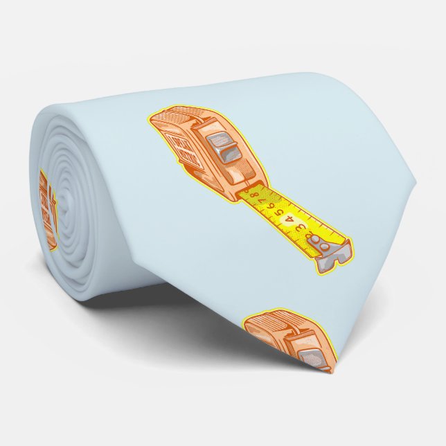 Messband Krawatte (Gerollt)