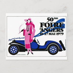 Messe Angers - Vintage französische Werbung Postkarte