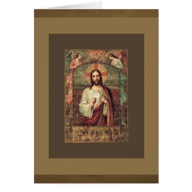 Messe catholique Jésus Eucharistie Offre (Devant)