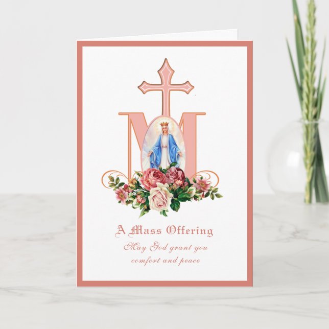 Messe de la sympathie catholique offrant la carte  (Devant)