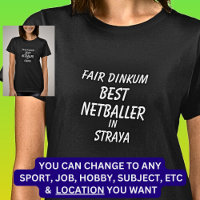 Messe Dinkum BEST NETBALLER in Straya