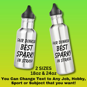 Messe Dinkum BEST SPARKY (Electrician) in Straya Edelstahlflasche