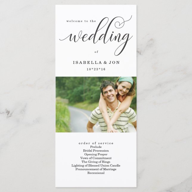 Messe Mariage photo / Ventilateur du programme de  (Devant)