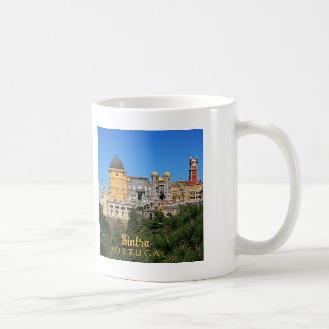 Messe Sintra Palace Foto in Portugal Kaffeetasse (Rechts)