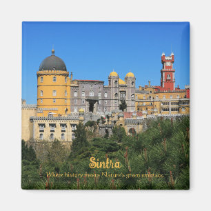 Messe Sintra Palace Foto in Portugal Magnet