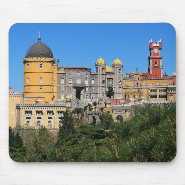 Messe Sintra Palace Foto in Portugal Mousepad (Vorne)