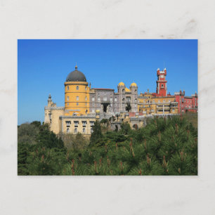 Messe Sintra Palace Foto in Portugal Postkarte