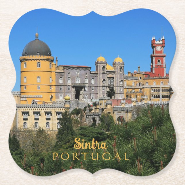 Messe Sintra Palace Foto in Portugal Untersetzer (Vorderseite)
