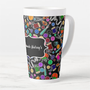 Messen Sie zweimal schneiden, wenn die Nählieferan Milchtasse