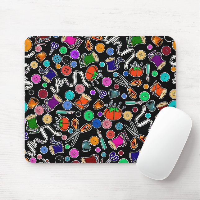 Messen Sie zweimal schneiden, wenn die Nählieferan Mousepad (Mit Mouse)
