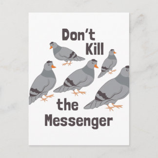 Messenger Pigeon Postkarte