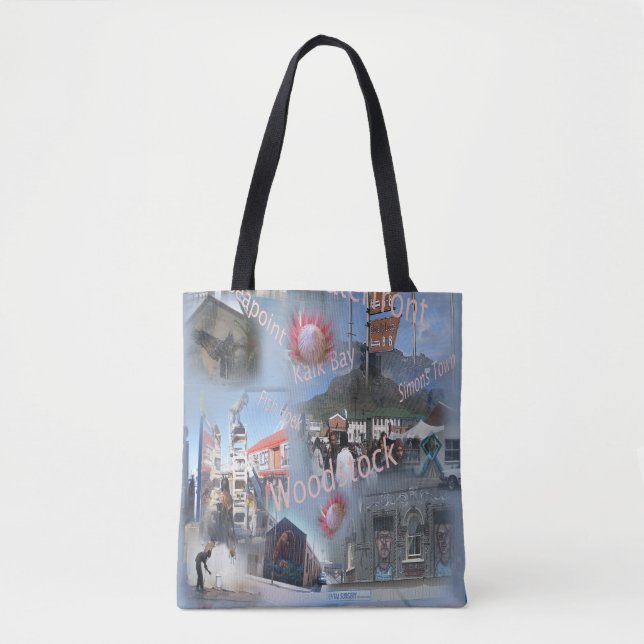 Messenger-Tasche über Kapstadt Tasche (Vorderseite)