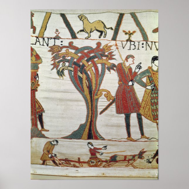 Messengers von Duke William kamen zum Grafen Poster (Vorne)