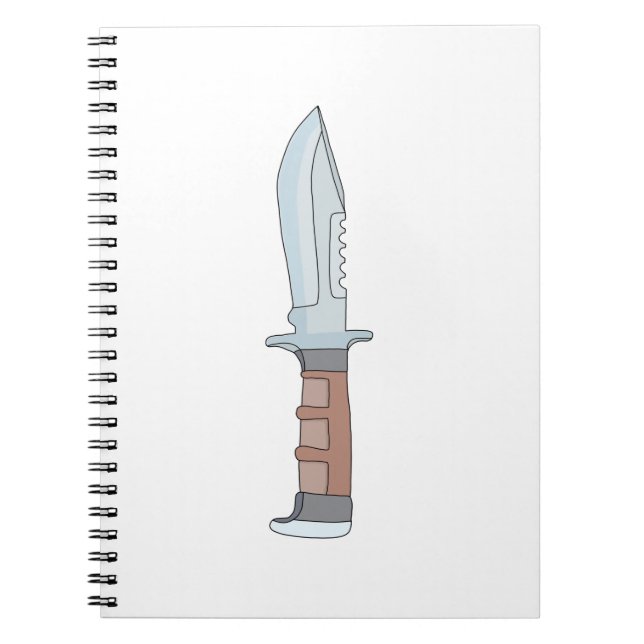 Messer Notizblock (Vorderseite)