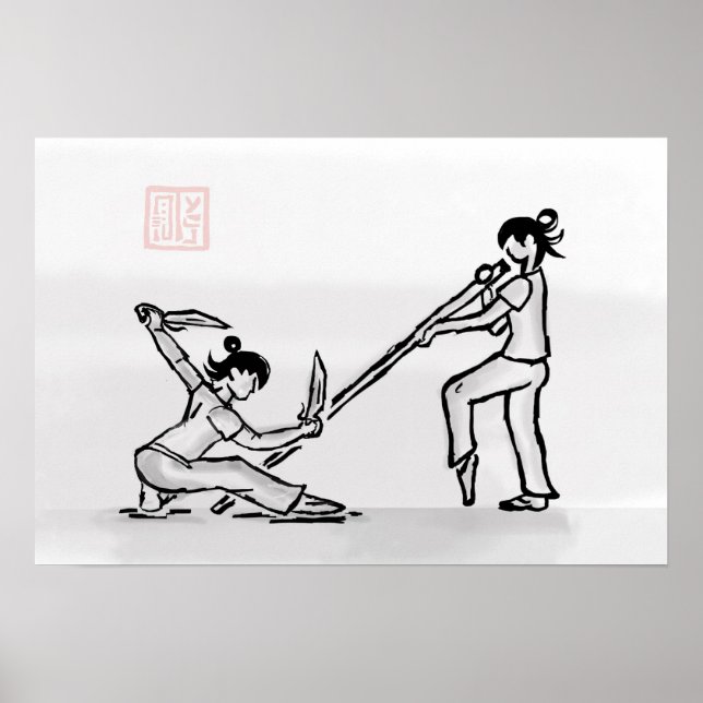 Messer/Stange Poster (Vorne)