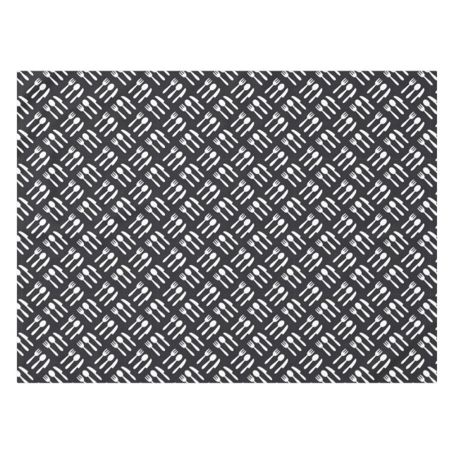 Messermuster für Gabelspange Tischdecke (Vorderseite (Horizontal))