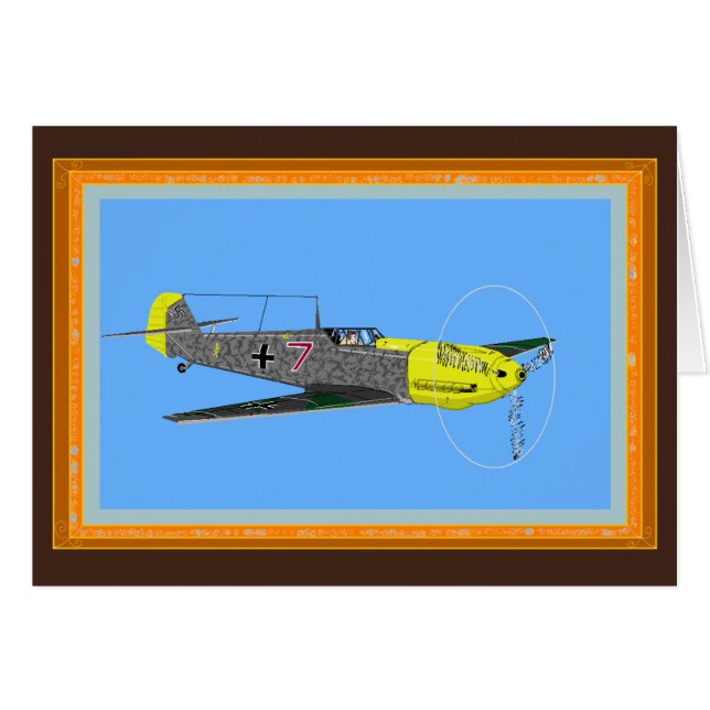 Messerschmitt 109E-7 (Devant horizontal)