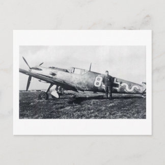 Messerschmitt BF-109 Postcard Postkarte