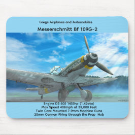Messerschmitt Bf 109G-2 Mousepad