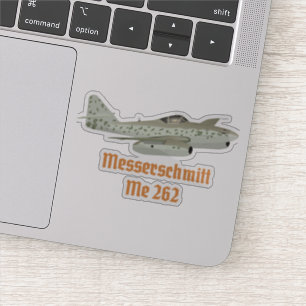 Messerschmitt Me 262 deutsches WW2-Flugzeug Aufkleber
