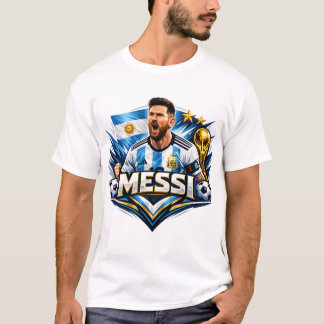 Messi 10 Fußball-Legende Grafik-T-Shirt – T-Shirt