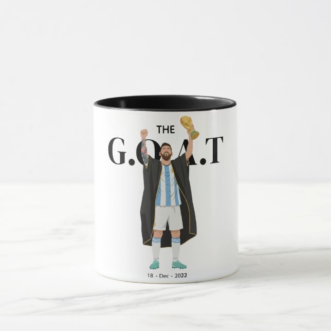 Messi World Cup Champion  Tasse (Zentrum)