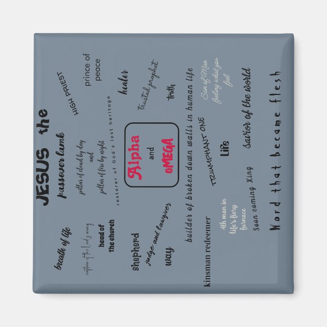 Messiah Series Magnet (Vorne)