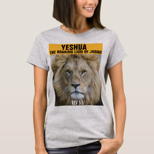 MESSIANISCHE JÜDISCHE T - SHIRT, JESHUA ROARING LI T-Shirt
