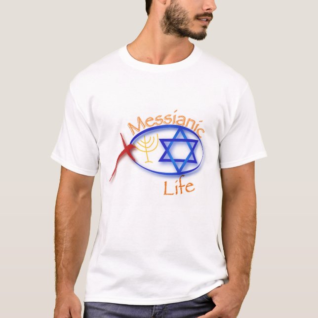 Messianisches Leben T-Shirt (Vorderseite)