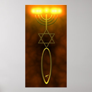 Messianisches Siegel Wall-Hanging Poster