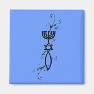 Messianisches Symbol Magnet