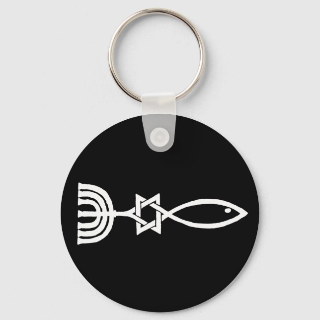 Messianisches Symbol Schlüsselanhänger (Vorderseite)