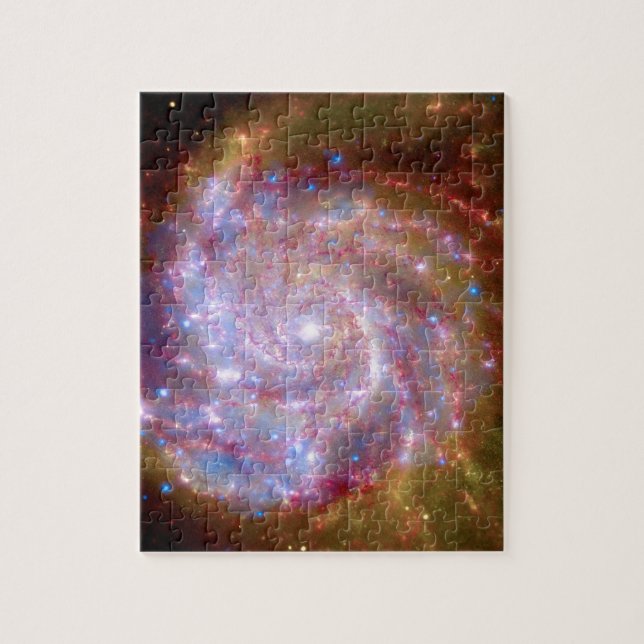Messier 101 Spiralgalaxie - Hubble Telescope-Foto (Vertikal)