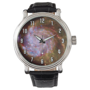 Messier 101 Spiralgalaxie - Hubble Telescope-Foto Armbanduhr